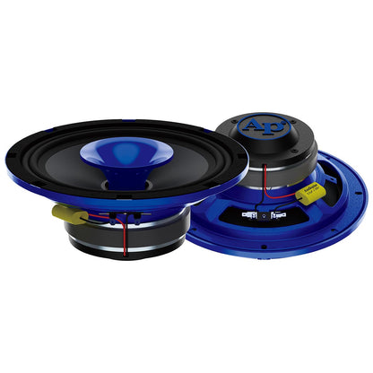 APMB828GHBLU - Audiopipe 8" 2-Way Compression Horn Mid-Range Loudspeaker 200W RMS/400W Max - Blue Eye Candy