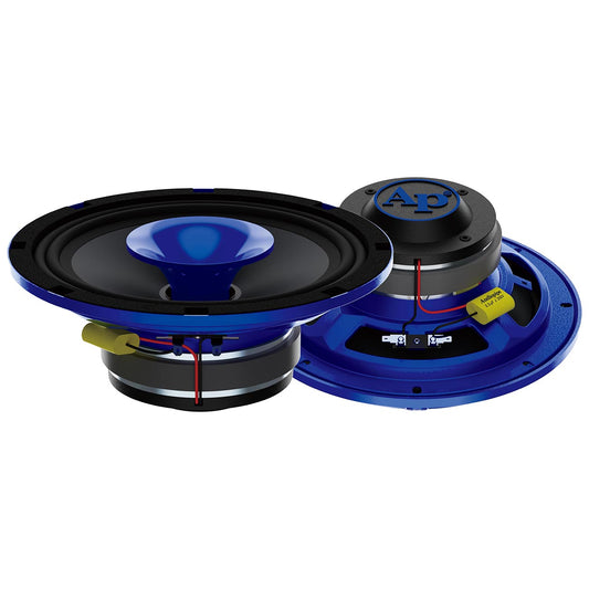 APMB828GHBLU - Audiopipe 8" 2-Way Compression Horn Mid-Range Loudspeaker 200W RMS/400W Max - Blue Eye Candy