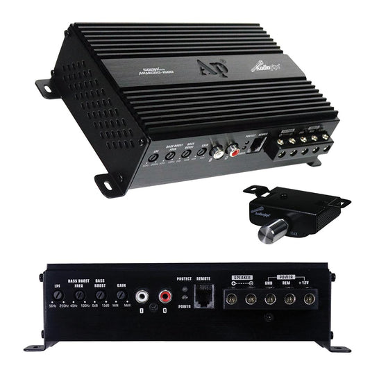 APMCRO1500 - Audiopipe Micro Class-D Monoblock Amplifier 500 Watts