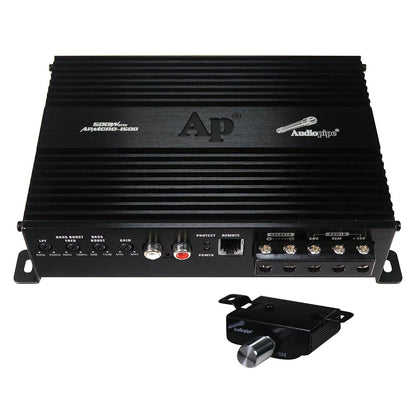 APMCRO1500 - Audiopipe Micro Class-D Monoblock Amplifier 500 Watts