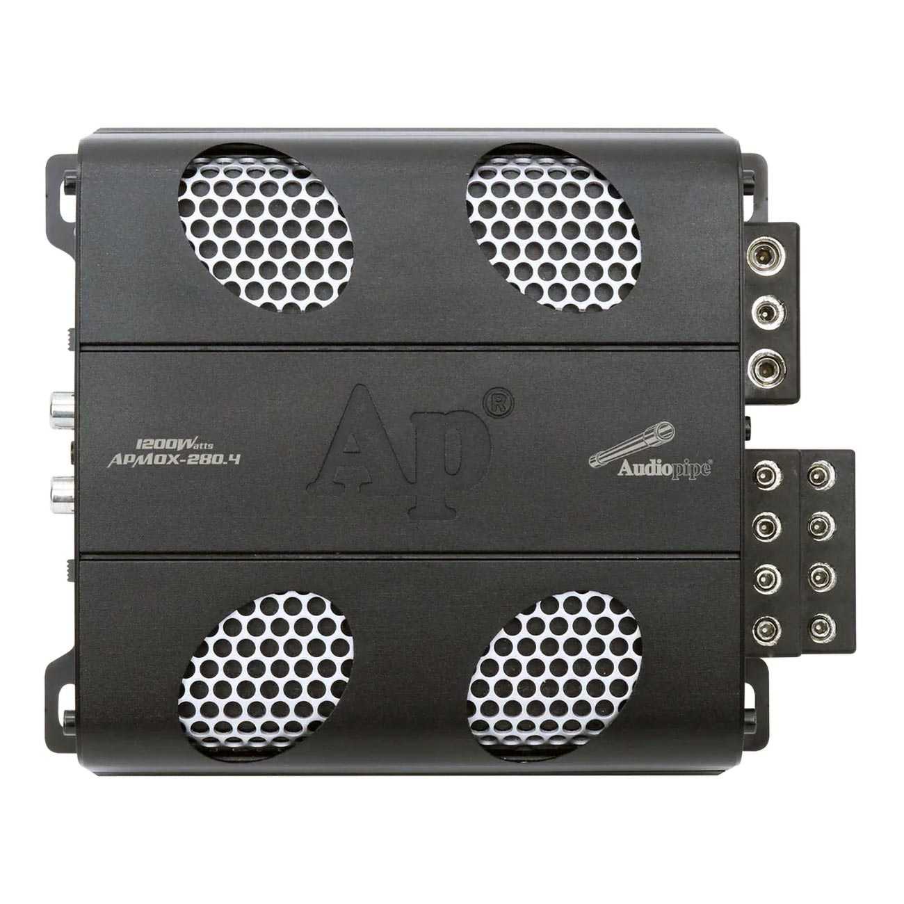 APMOX2804 - Audiopipe 4 Channel Compact Amplifier 1200 Watts