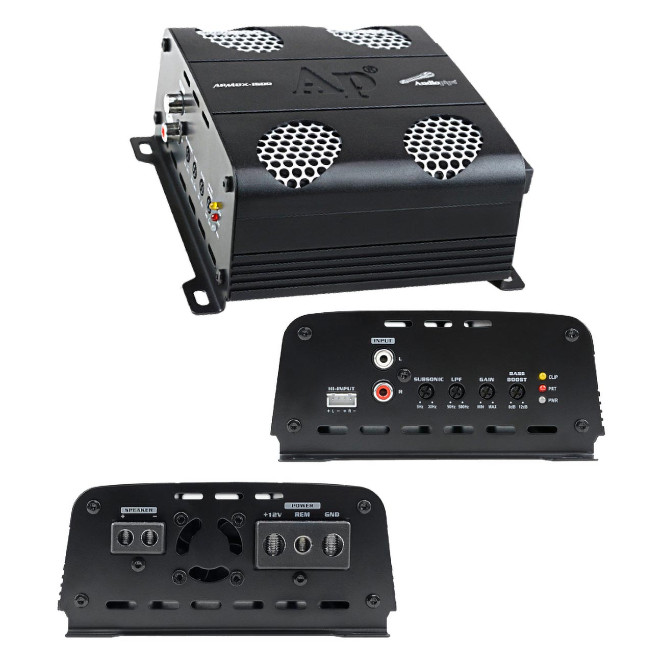 APMOX8001 - Audiopipe Compact Monoblock Amplifier 800 Watts