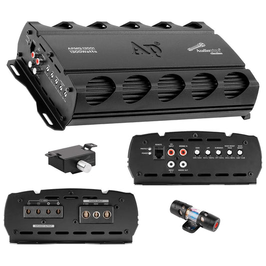 APMQ13001 - Audiopipe Mini Monoblock Amplifier 1000W RMS