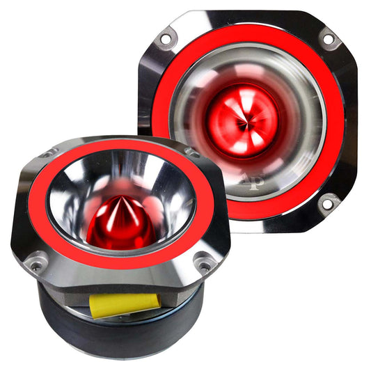 ATR4053RED - Audiopipe 4" Aluminum Super Tweeter (Red) 400W Max (Sold Individually)