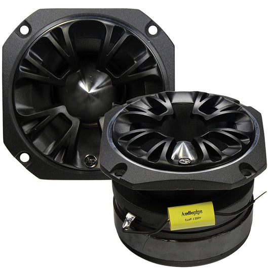 ATR4063B - Audiopipe Black ATR series 600 watt max 2" tweeter (each)