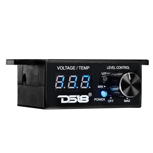 BKVTR - DS18 Bass Knob with LED Volt Meter and Temperature Display