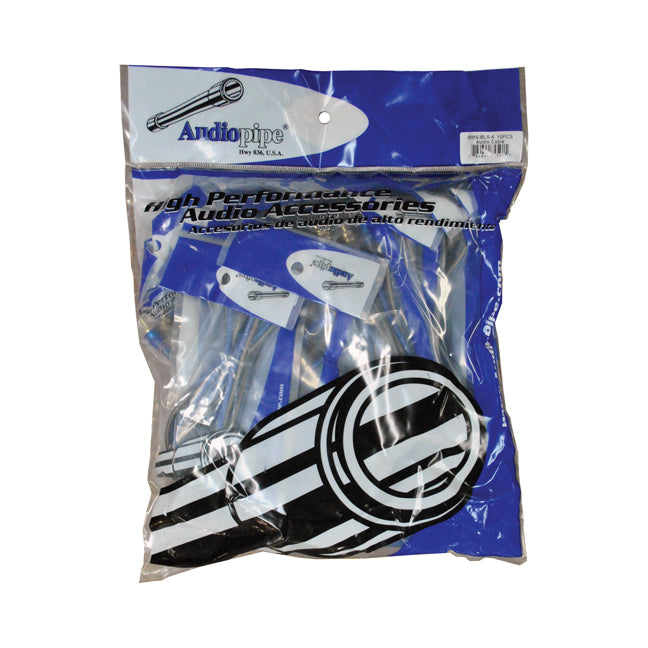 BMSBLS6 - Audiopipe 6' Superflex RCA Cable 10pcs per bag *BMSGBLS6*