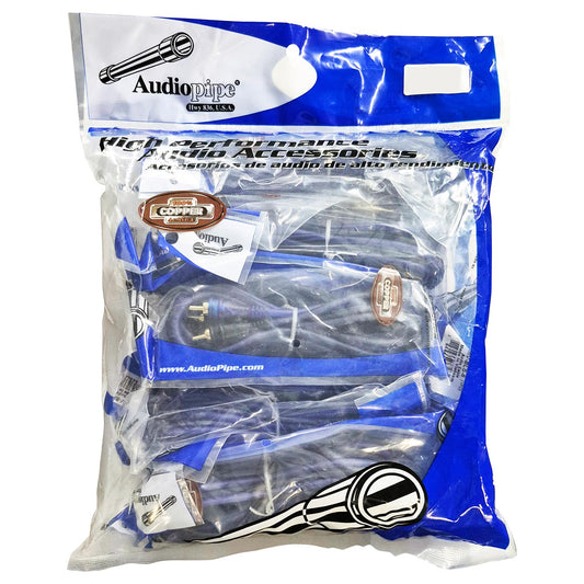 BMVBLS10 - Audiopipe 10' Superflex RCA Cable (10 Pack)