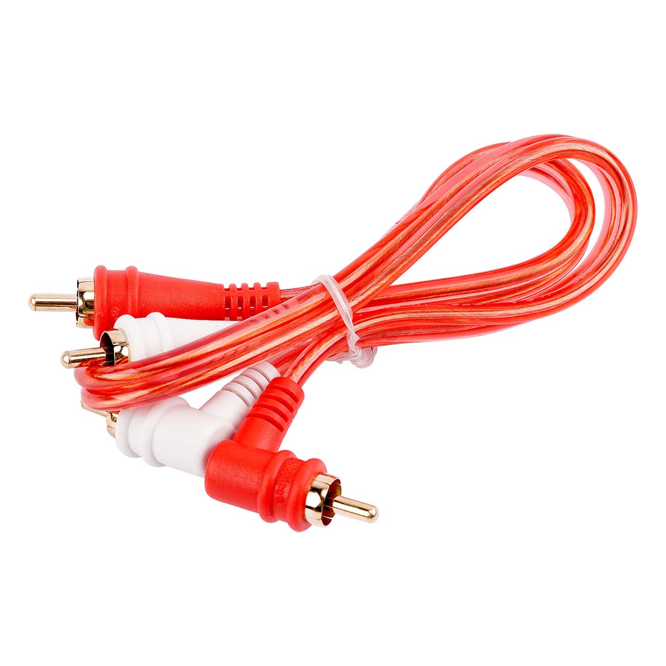 BMVGRA1.5 - Audiopipe RIGHT ANGLE BIN-MASTER SERIES 1.5 Foot RCA Cable (Bulk Bag - 10 Qty inside)