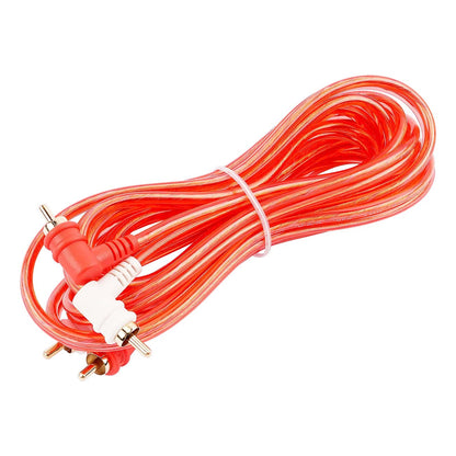 BMVGRA10 - Audiopipe RIGHT ANGLE BIN-MASTER SERIES 10 Foot RCA Cable (Bulk Bag - 10 Qty inside)