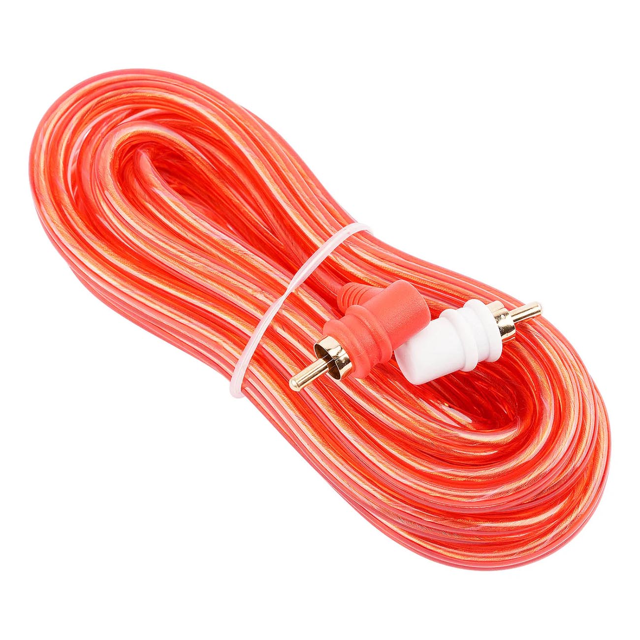BMVGRA12 - Audiopipe RIGHT ANGLE BIN-MASTER SERIES 12 Foot RCA Cable (Bulk Bag - 10 Qty inside)