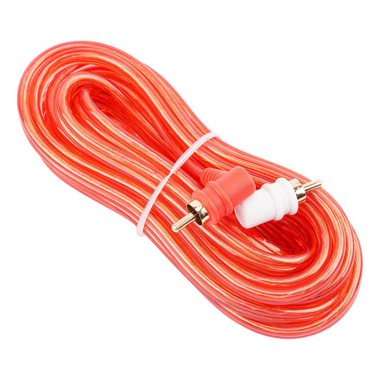 BMVGRA12 - Audiopipe RIGHT ANGLE BIN-MASTER SERIES 12 Foot RCA Cable (Bulk Bag - 10 Qty inside)