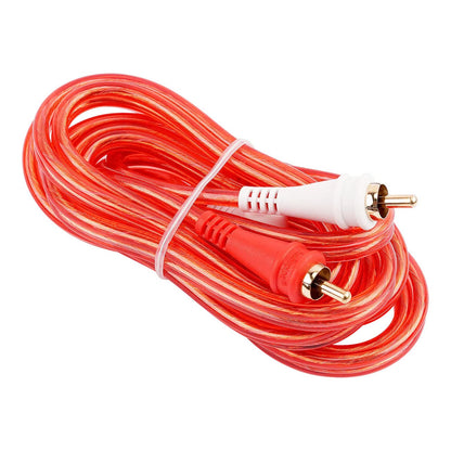 BMVGRA6 - Audiopipe RIGHT ANGLE BIN-MASTER SERIES 6 Foot RCA Cable (Bulk Bag - 10 Qty inside)
