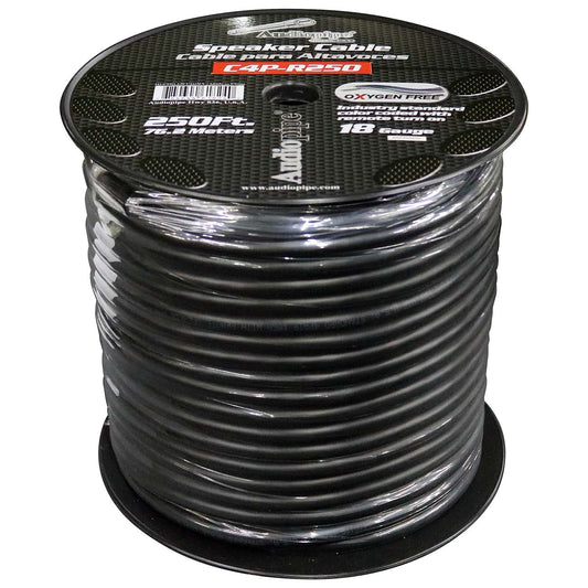 C4PR250 - Audiopipe 9 Conductor 18 Gauge 250 Feet Speed Cable