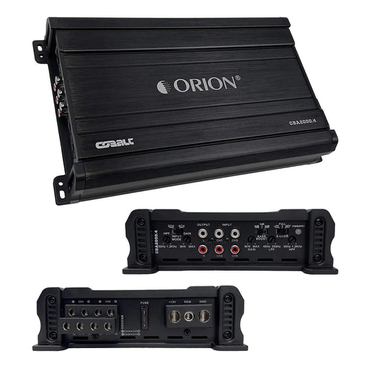 CBA20004 - Orion Cobalt Series 4 Channel Amplifier 2000W MAX