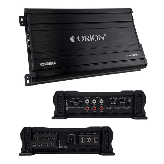 CBA25004 - Orion Cobalt Series 4 Channel Amplifier 2500W MAX