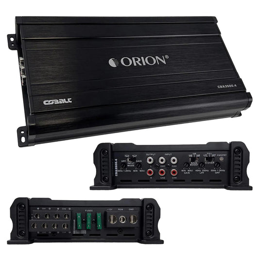 CBA35004 - Orion Cobalt Series 4 Channel Amplifier 3500W MAX