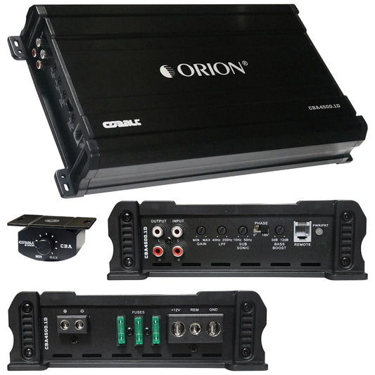 CBA45001D - Orion Cobalt Series Monoblock Amplifier 4500W MAX