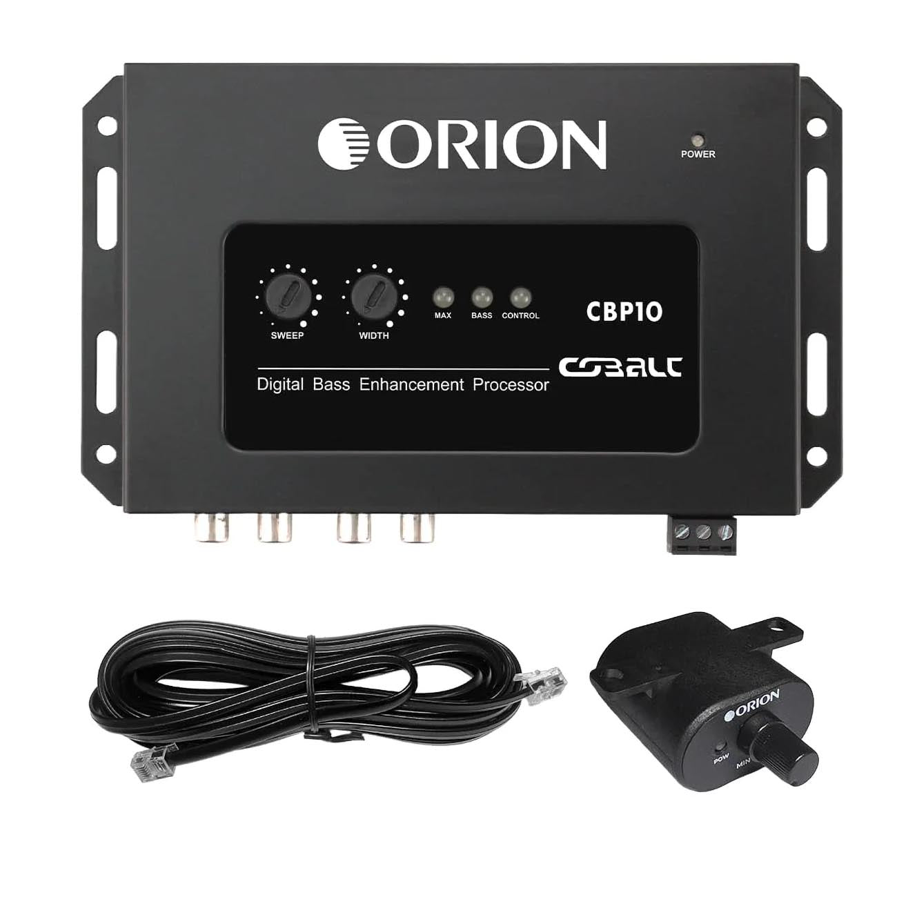 CBP10 - Orion Cobalt Series Bass Processor with Remote Control