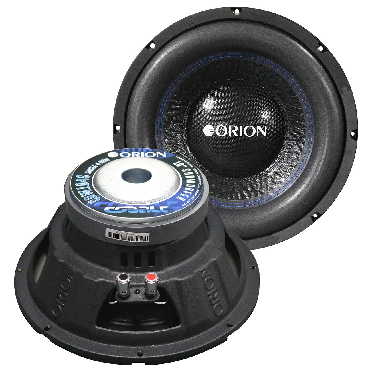CBW104S - Orion Cobalt 10″ Woofer 300W RMS/1200W Max Single 4 Ohm Voice Coil