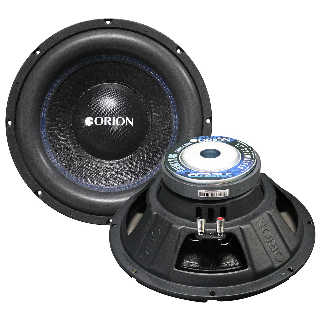 CBW124S - Orion Cobalt 12″ Woofer 400W RMS/1600W Max Single 4 Ohm Voice Coil