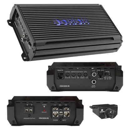 CEA12001D - Orion Cobalt Elite Compact Class-D Monoblock Amplifier 1200 Watt RMS