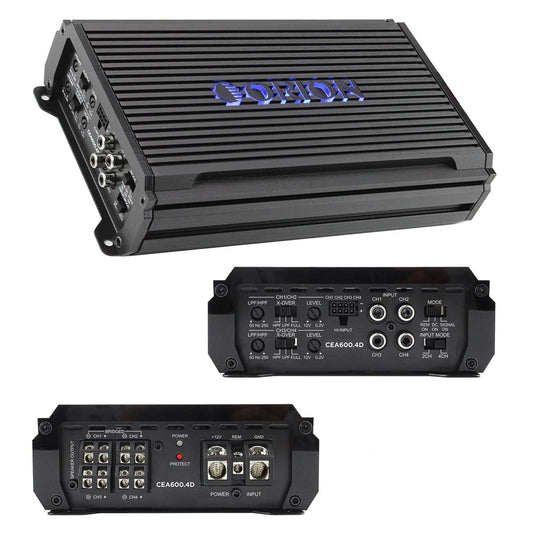 CEA6004D - Orion Cobalt Elite Compact Class-D 4 Channel Amplifier 600 Watt RMS