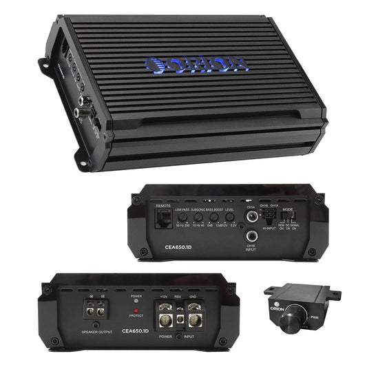 CEA6501D - Orion Cobalt Elite Class-D Monoblock Amplifier 650 Watt RMS