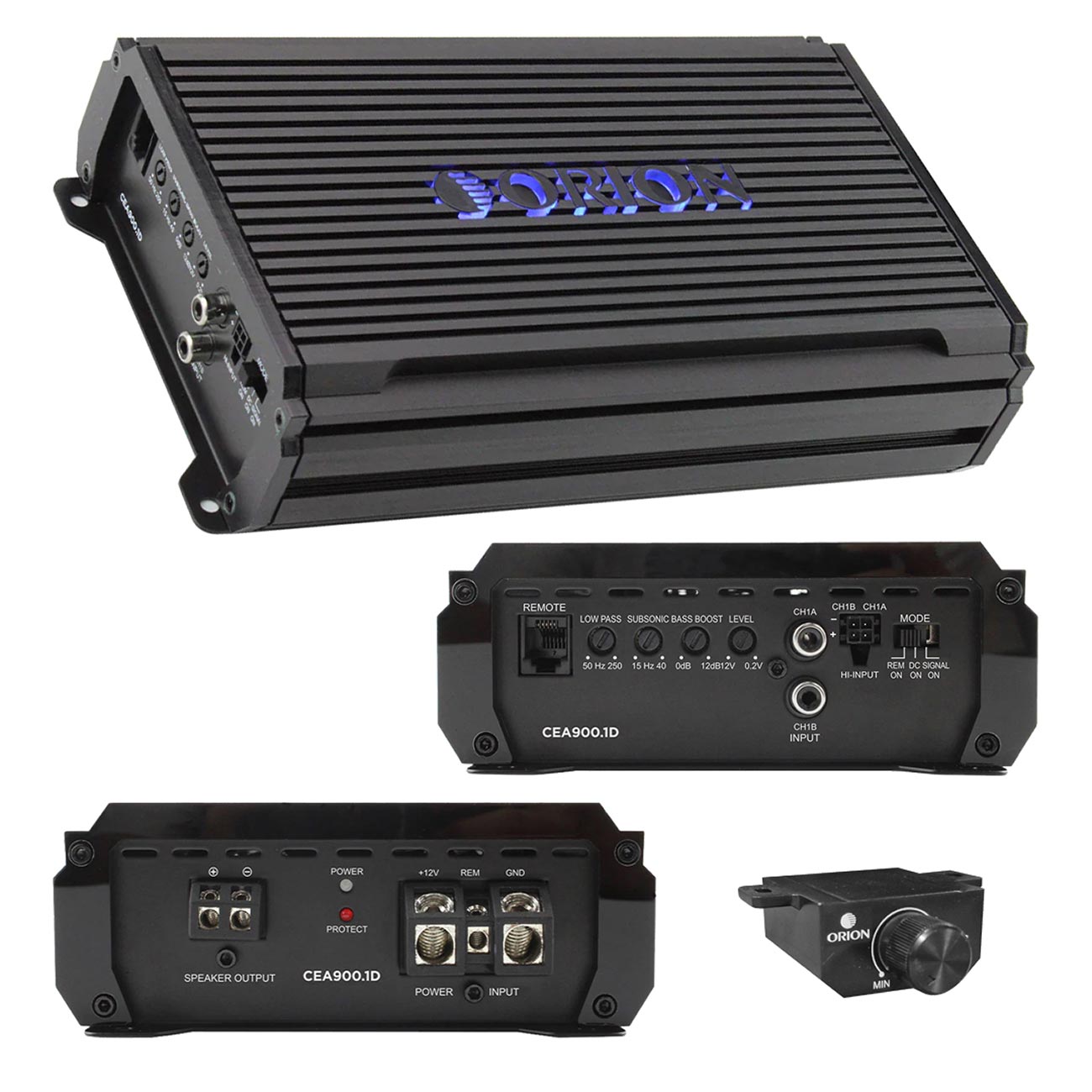 CEA9001D - Orion Cobalt Elite Compact Class-D Monoblock Amplifier 900 Watt RMS