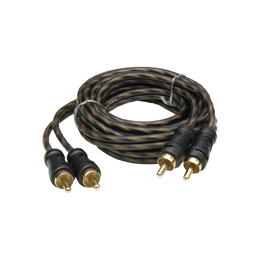 CPP3 - Audiopipe 3-Foot Gold Plated Interconnect RCA Cable