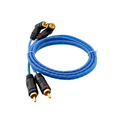 CR3FT - Orion 3' CCA 2-Channel RCA Cable - Translucent Blue