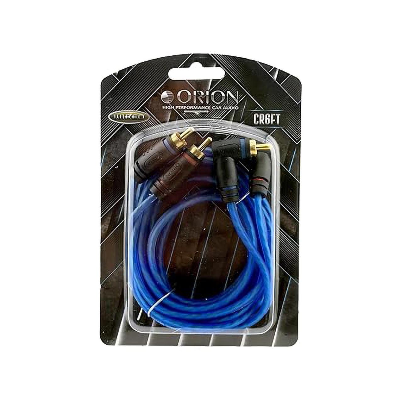 CR6FT - Orion 6' CCA 2-Channel RCA Cable - Translucent Blue