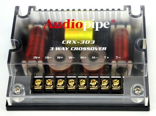 CRX303 - Audiopipe 300W 3 way passive crossover