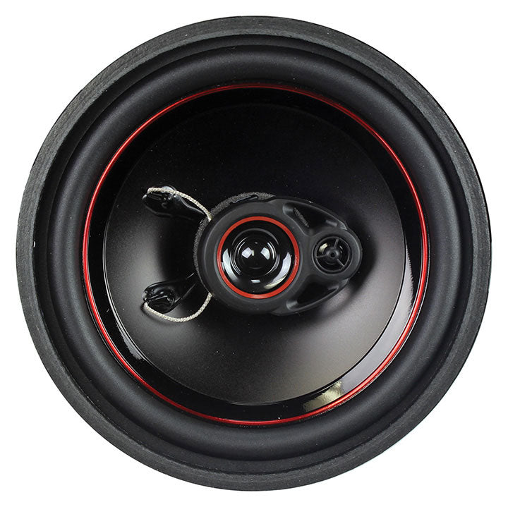 CSL1623AR - Audiopipe Redline 6.5" 3 way 5 oz magnet car speaker slim style(pair)