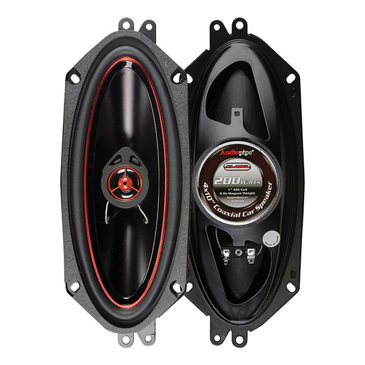 CSL4102R - Audiopipe 4x10 2-way (pair) PP cone speaker 200 W