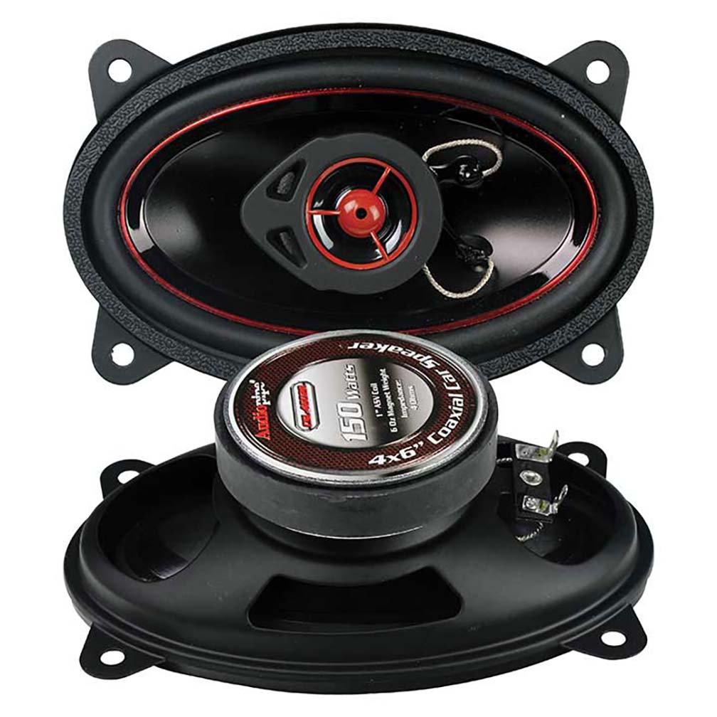 CSL4602R - AUDIOPIPE Redline Speaker 4X6" 2-WAY (pair) 150 WATT PP CONE