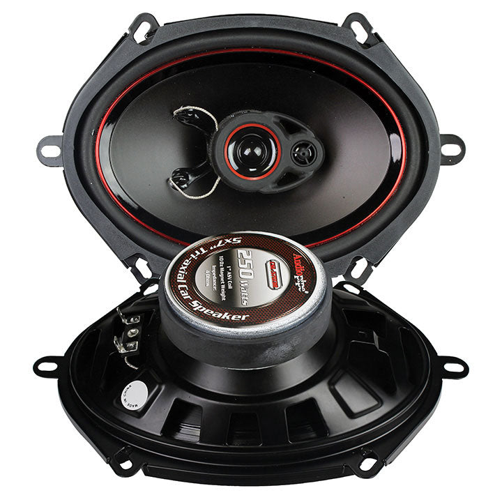 CSL5703R - AUDIOPIPE SPEAKER 5X7" 3-WAY (pair) 250 WATT PP CONE