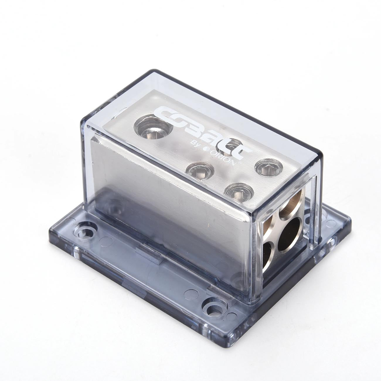 DB1044 - Orion Cobalt Distribution Block: (1) 0/2 ga. In / (4) 4 ga. Out