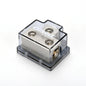DB20204 - Orion Cobalt Series T-Style (1) 0/2 Ga. In / (2) 0/4 ga. Out Distribution Block