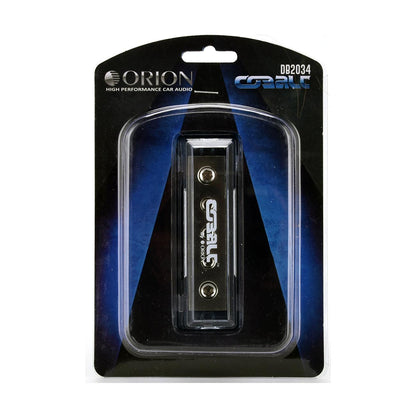 DB2034 - Orion Cobalt Distribution Block: (2) 0/2 ga. Inputs & (3) 4 ga. Outputs