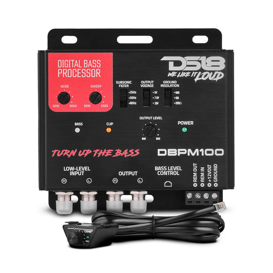 DBPM100 - DS18 Digital Bass Processor with Remote Level Control