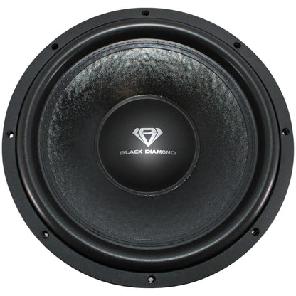 DIA15S - Black Diamond 15" Subwoofer 4-Ohm Svc 600 Watts