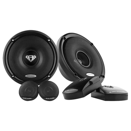 DIA652C - Black Diamond 6.5" Component System Speaker 2 Way 4-Ohm 120 Watts