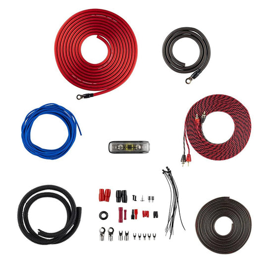 DIAAK4 - Black Diamond 4 Gauge Amplifier Wiring Kit