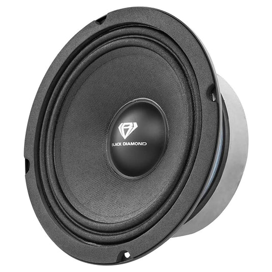 DIAM6 - Black Diamond 6.5" Mid-range LoudSpeaker With Bullet 8-Ohm 450 Watts