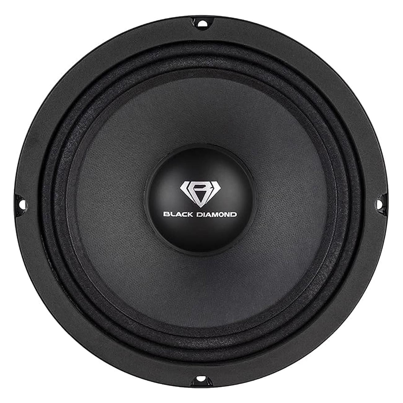 DIAM8 - Black Diamond 8" Mid-range LoudSpeaker With Bullet 8-Ohm 500 Watts