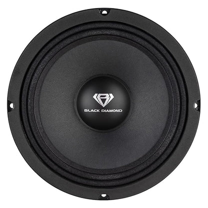 DIAM8 - Black Diamond 8" Mid-range LoudSpeaker With Bullet 8-Ohm 500 Watts