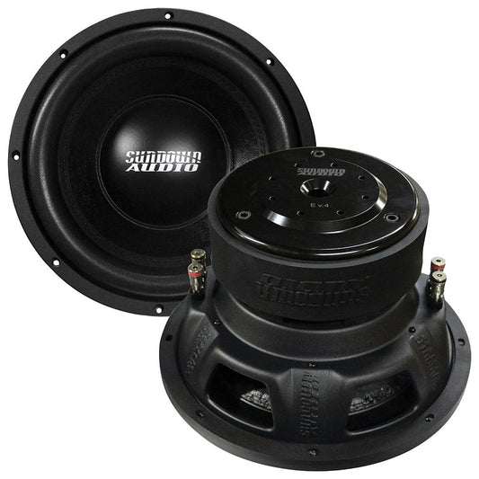 E10V4D4 - Sundown Audio 10″ Woofer 500W RMS Dual 4 Ohm Voice Coil