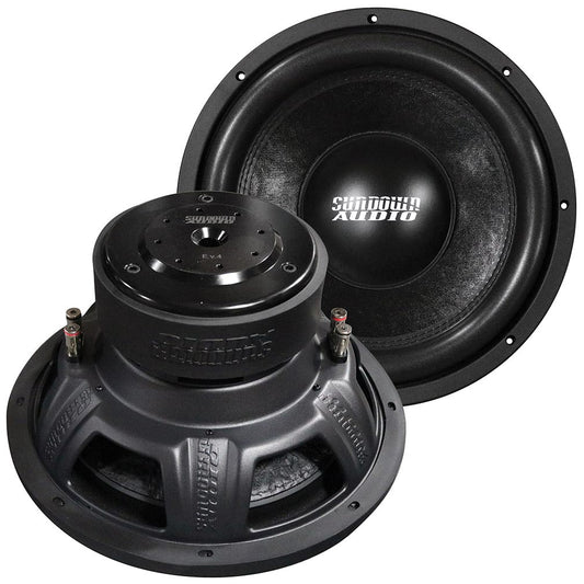 E12V4D4 - Sundown Audio 12" Woofer 500W RMS Dual 4 Ohm Voice Coil