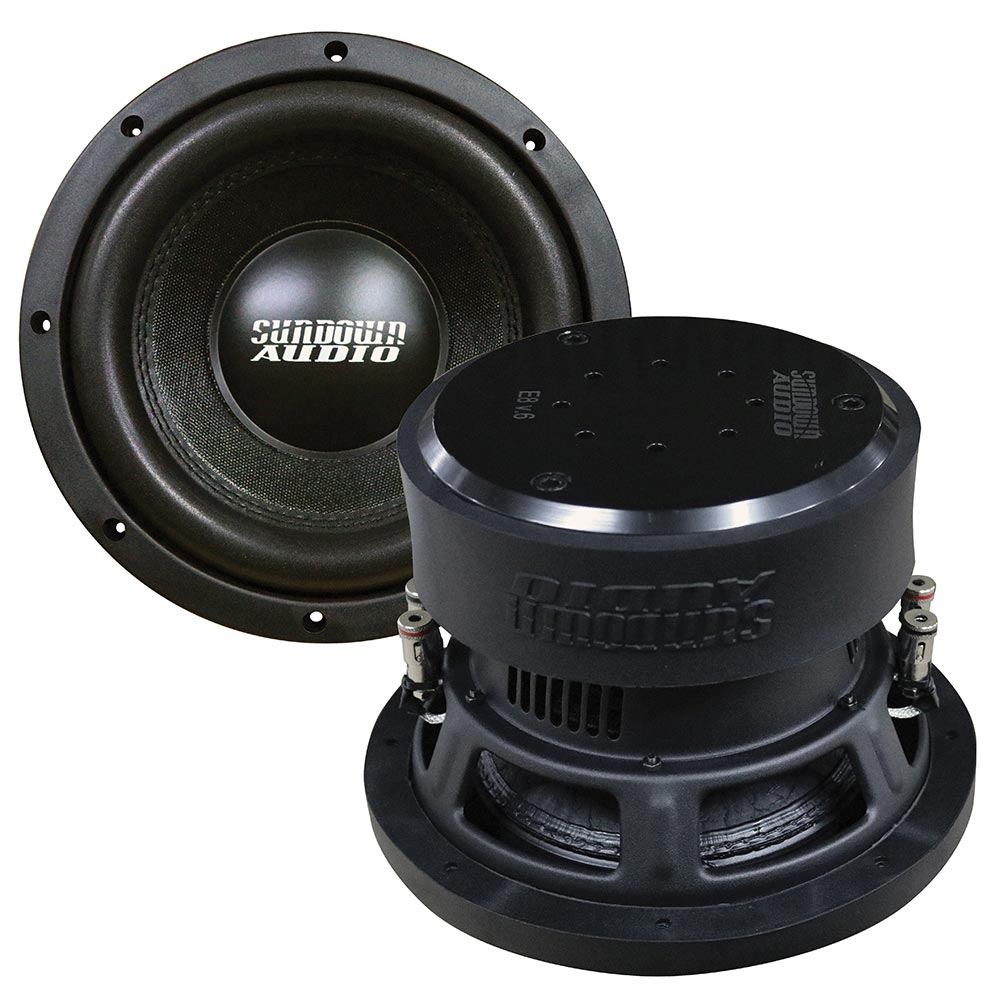 E8V6D4 - Sundown Audio 8″ Woofer 300W RMS Dual 4 Ohm Voice Coil